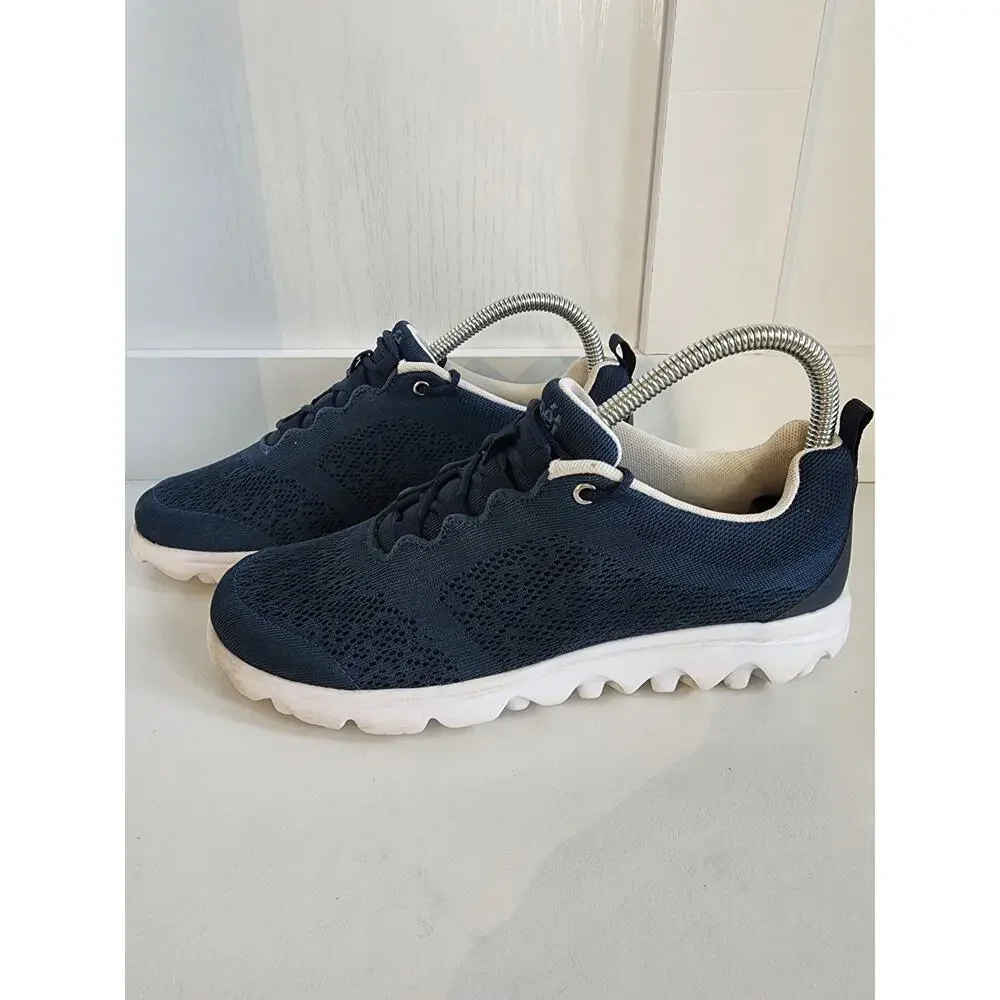 Propet TravelActiv Women's‎ Sz. 7 Sneakers Navy Lace